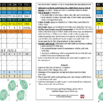 Custom golf scorecard