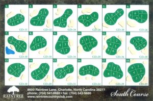 colonial country club pin sheet