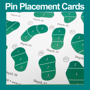 Custom Pin Placement Card